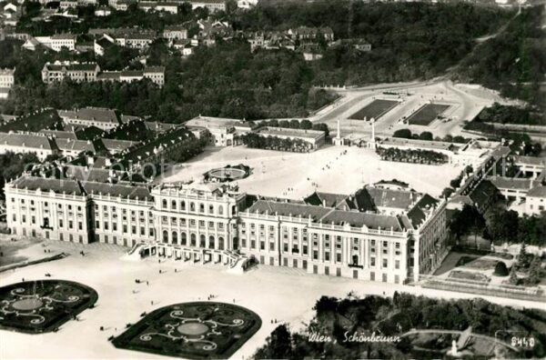 Wien Schönbrunn Fliegeraufnahme