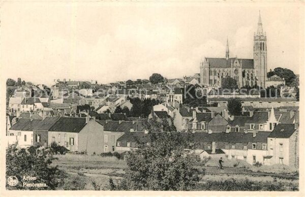 Arlon Wallonie Panorama Kirche