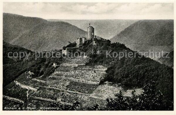 Cochem Mosel mit Winnenburg