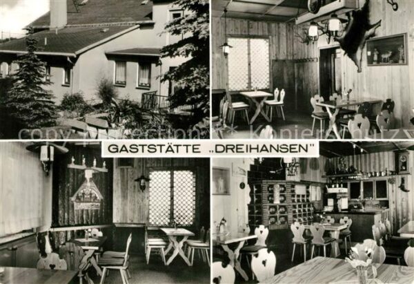 Loessnitz Erzgebirge Gaststätte Dreihansen