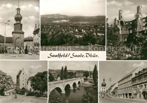 Saalfeld Saale Oberes Tor Hoher Schwarm Saaltor Blanke