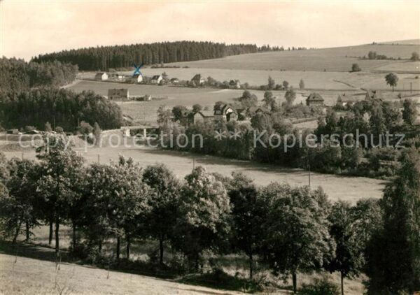 Hundsgruen Panorama mit Wendlers Gaststätte am Bah
