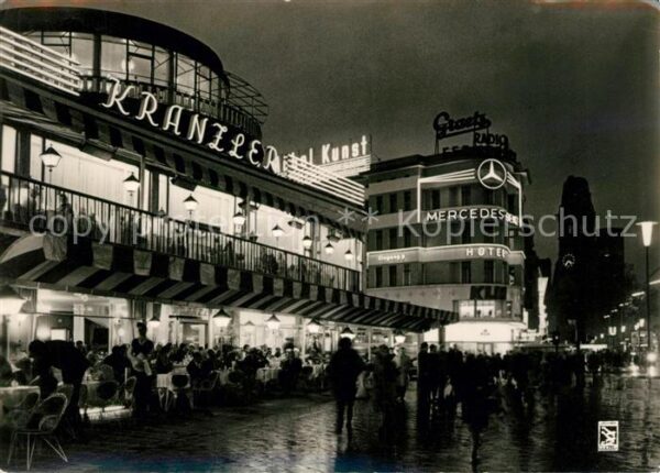 Berlin Kurfürstendamm Cafe Kranzler
