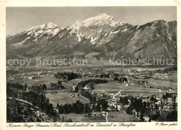 Bad Reichenhall mit Zwiesel und Staufen