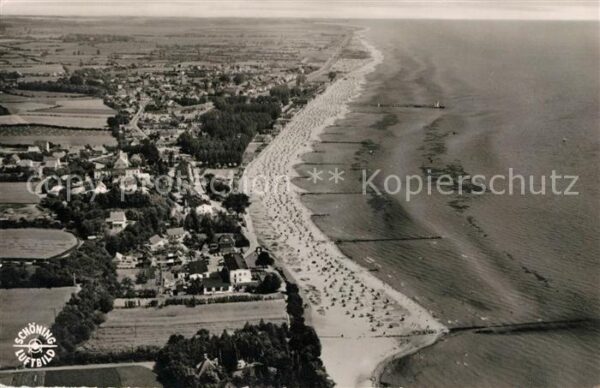 Groemitz Ostseebad Fliegeraufnahme