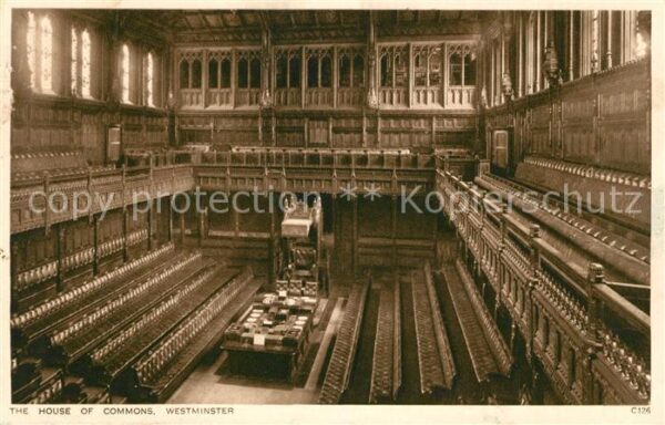 Westminster London House of Commons