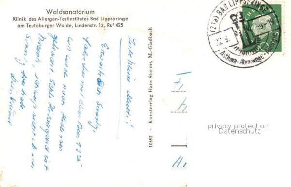 Lippspringe Bad Waldsanatorium – Bild 2