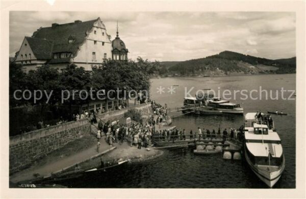 Saalburg Saale Bleiloch Saaletalsperre