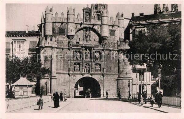 Burgos Arco Santa Maria Museo Provincial Siglo
