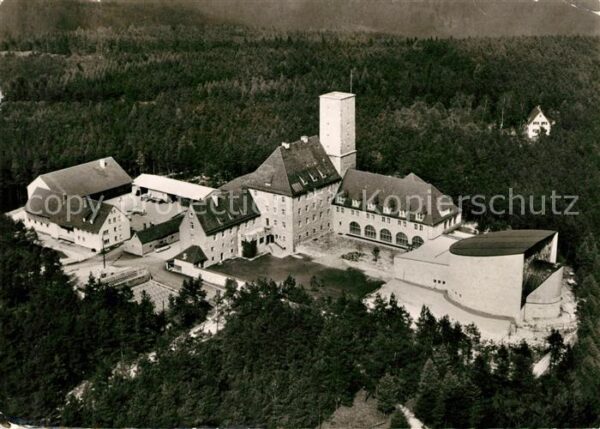 Ebermannstadt Fliegeraufnahme Burg Feuerstein Haus de