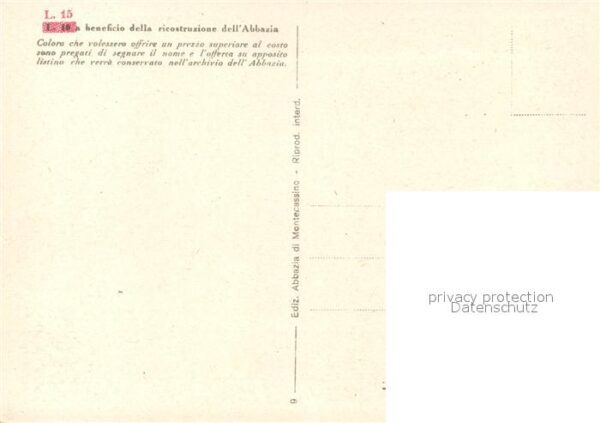 Montecassino La Sagrestia – Bild 2