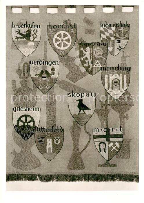 Marl Westfalen Wandteppich Feierabendhaus Hüls AG
