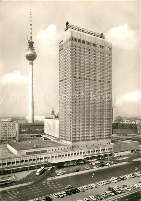 Berlin Interhotel Stadt Berlin UKW Fernsehturm