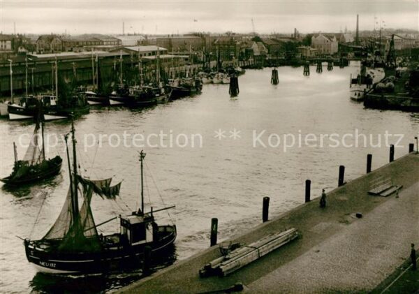 Cuxhaven Nordseebad Fischereihafen