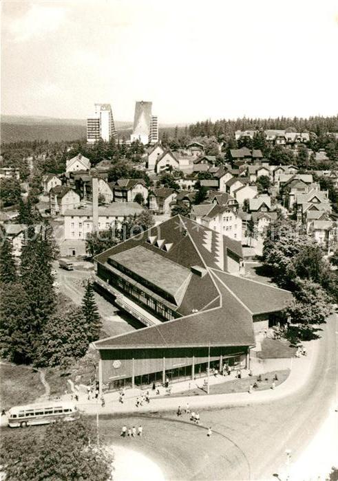 Oberhof Thueringen FDGB Erholungsheim Rennsteig