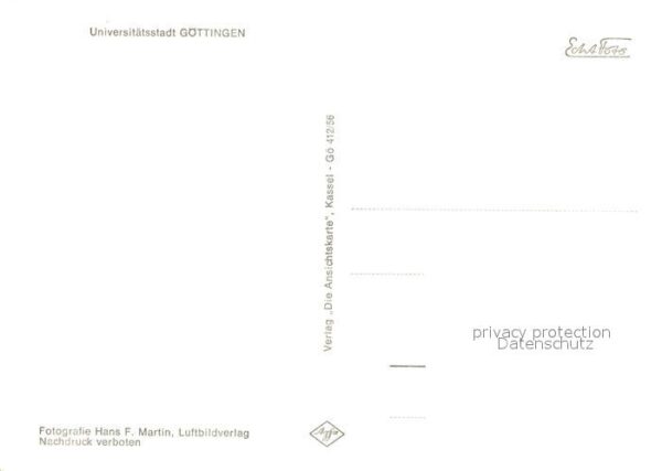 Goettingen Niedersachsen Fliegeraufnahme – Bild 2