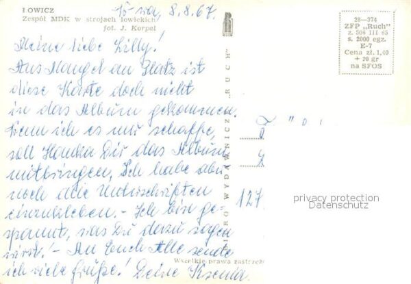 Lowicz Lowitsch Trachtengruppe – Bild 2