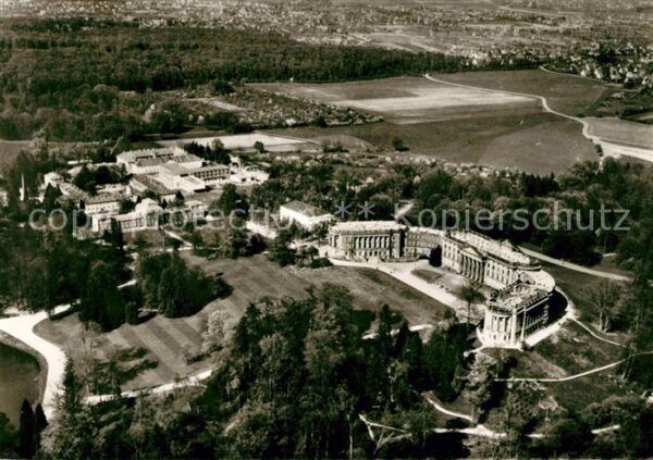 Wilhelmshoehe Kassel Fliegeraufnahme Schloss