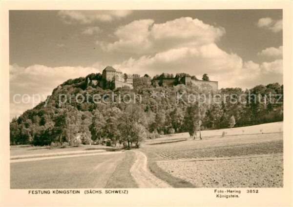 Koenigstein Saechsische Schweiz Festung
