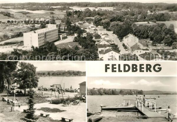 Feldberg Mecklenburg Panorama Seestieg