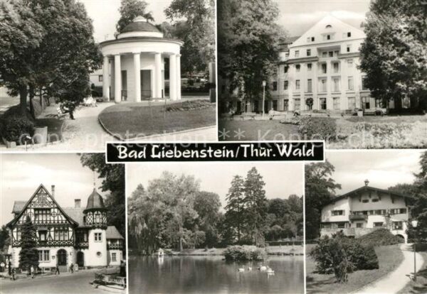 Liebenstein Bad Kurhaus Brunnentempel Klubhaus