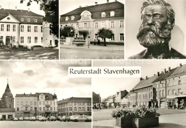Stavenhagen Reiterbürste Markt Oberschule