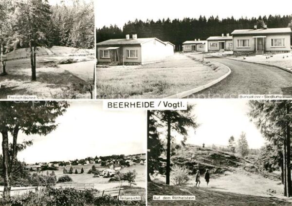 Beerheide Panorama Bungalow Siedlung Freilichtbüh