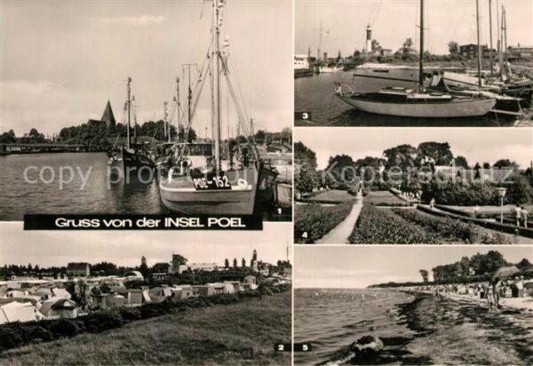 Insel Poel Kirchdorf Hafen Timmendorf Zeltplatz Se