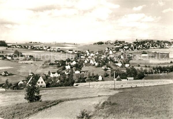 Breitenbrunn Erzgebirge Panorama