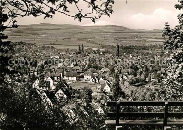 Goettingen Niedersachsen Panorama vom Hainberg