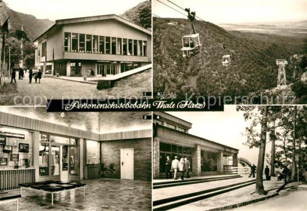 Thale Harz Personenschwebebahn Talstation Eingangs