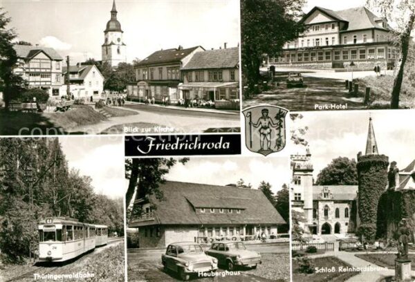 Friedrichroda Kirche Parkhotel Thüringerwaldbahn Heub