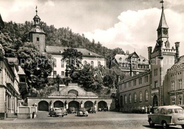 Leutenberg Thueringen Markt Rathaus