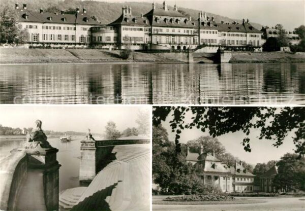 Pillnitz Wasserpalais Freitreppe Bergpalais