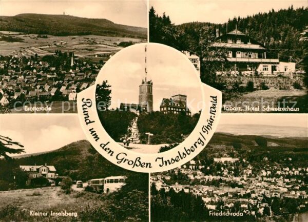 Inselsberg Schmalkalden Brotterode Tabarz Hotel Schweizerhaus F