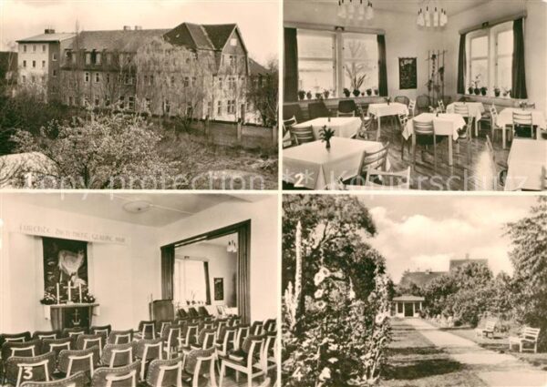 Schoenebeck Salzelmen Haupthaus Löhe Saal Andachtssaal Garten
