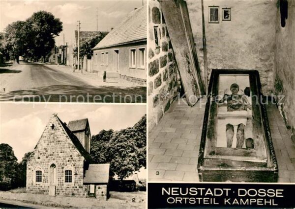 Kampehl Wehrkirche Nicht verwester Leichnam Rit