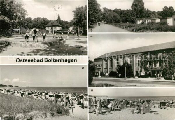 Boltenhagen Ostseebad Wasserspiele Promenade Campingplatz FDG