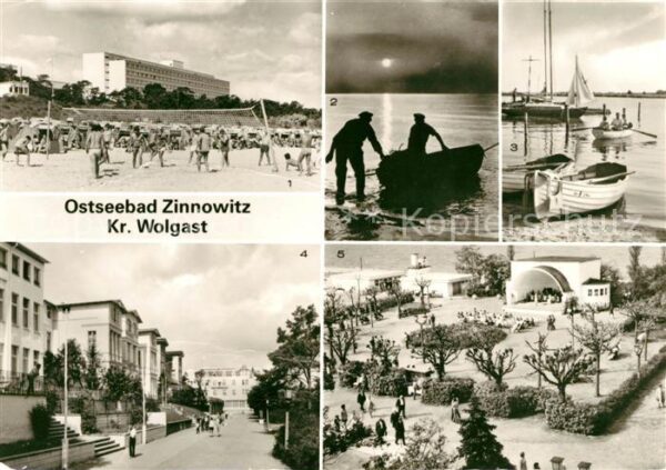 Zinnowitz Ostseebad Feriendienst IG Wismut Ferienheim Roter