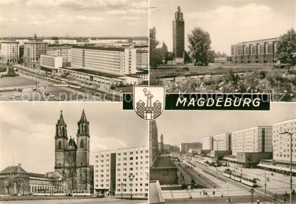 Magdeburg Otto von Guericke Straße Kulturpark Rot