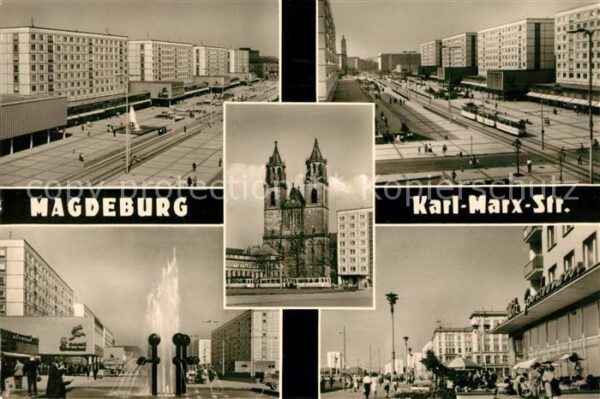 Magdeburg Karl Marx Straße Dom