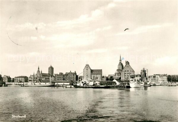 Stralsund Mecklenburg Vorpommern Panorama