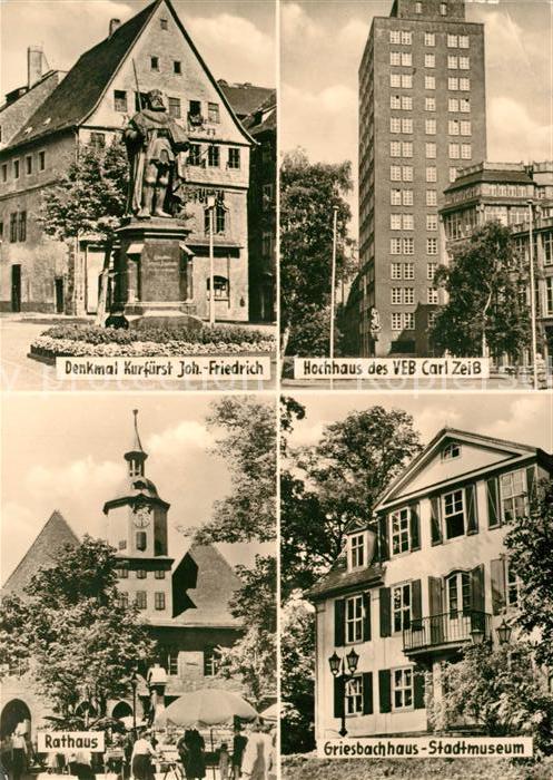Jena Thueringen Denkmal Kurfürst Johann Friedrich Hochh