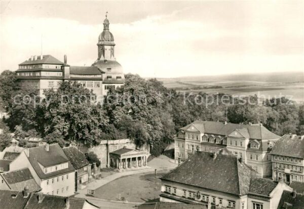 Sonderhausen Kyffhaeuserkreis Marktplatz Rathaus Schloss