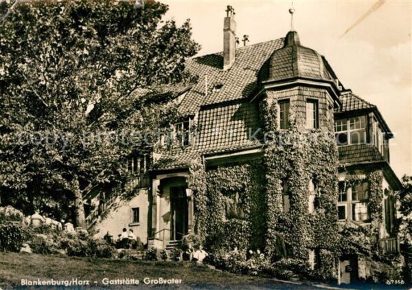 Blankenburg Bad Gasthaus Großvater