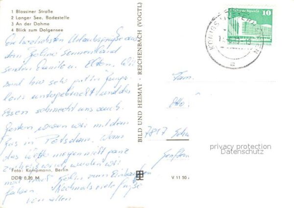 Dolgenbrodt Blossiner Straße Langer See Badestelle – Bild 2