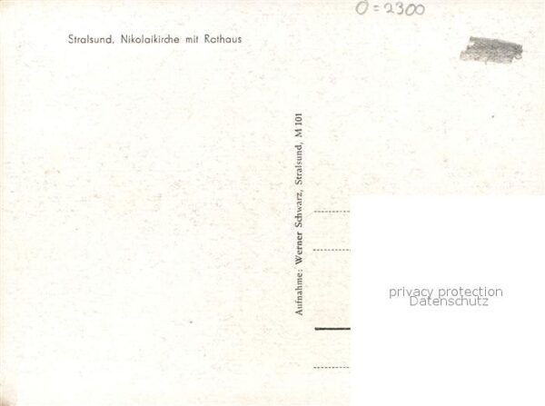 Stralsund Mecklenburg Vorpommern Nikolaikirche Rathaus – Bild 2