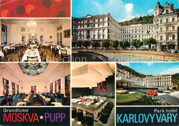 Karlovy Vary Grandhotel Moskvu Pupp Parkhotel Karlov