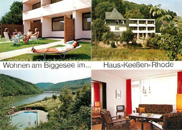 Biggesee Haus Keessen Rhode Gästezimmer Panorama