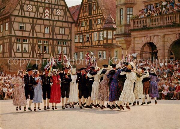 Rothenburg Tauber Historischer Schäfertanz